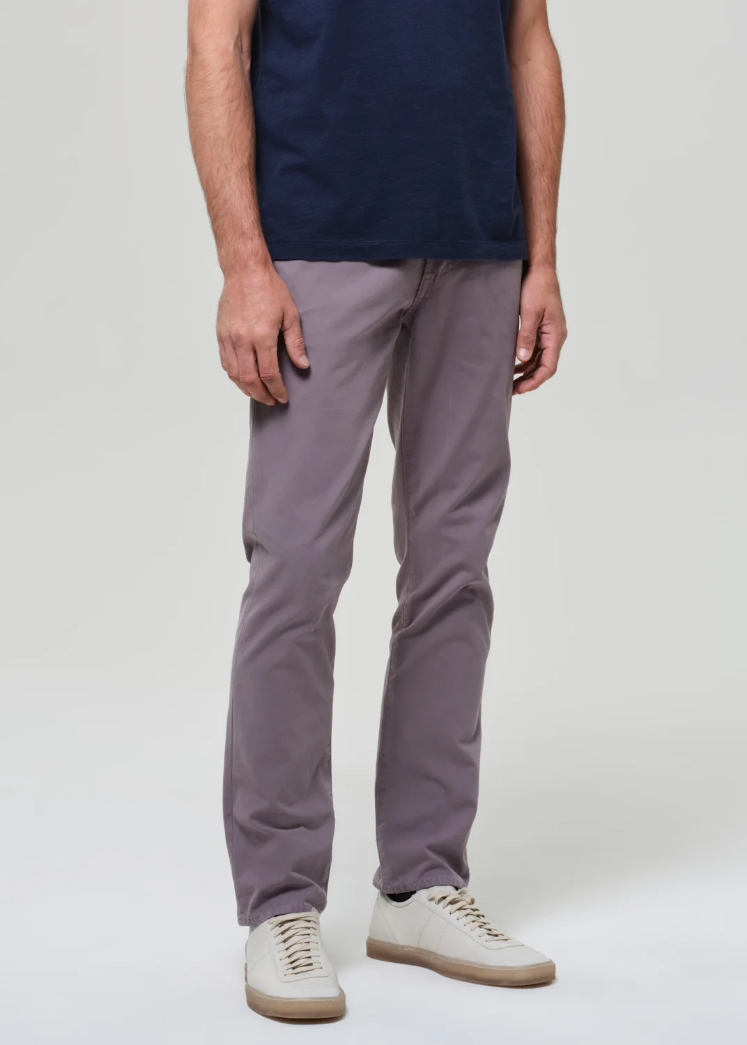 Gage Slim Straight Italian Canvas in Grey - Image 5