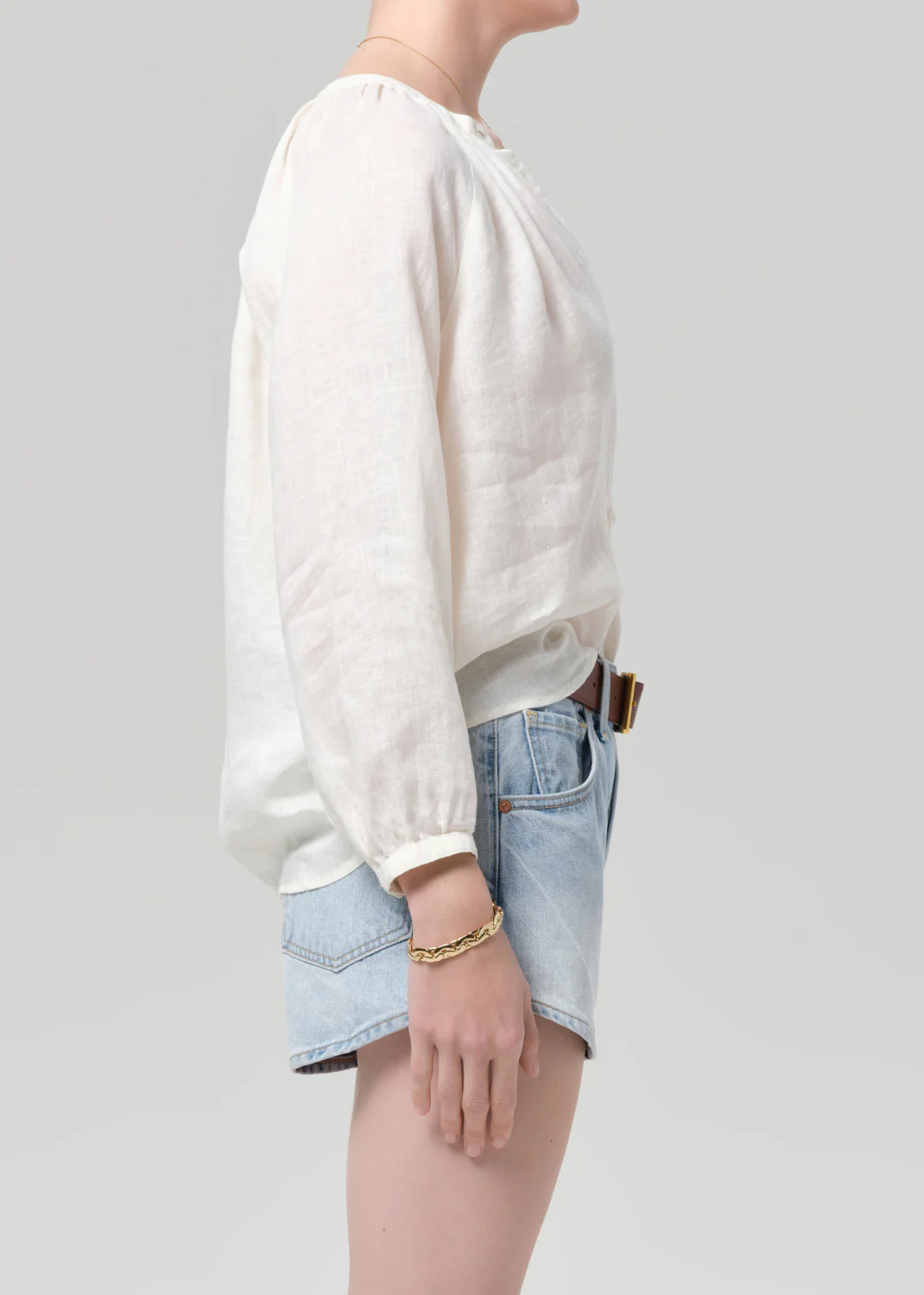 Paro Blouse in Vanilla - Image 3