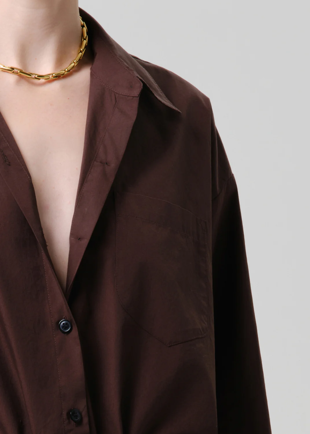 Petit Ami Shirt in Brun - Image 4