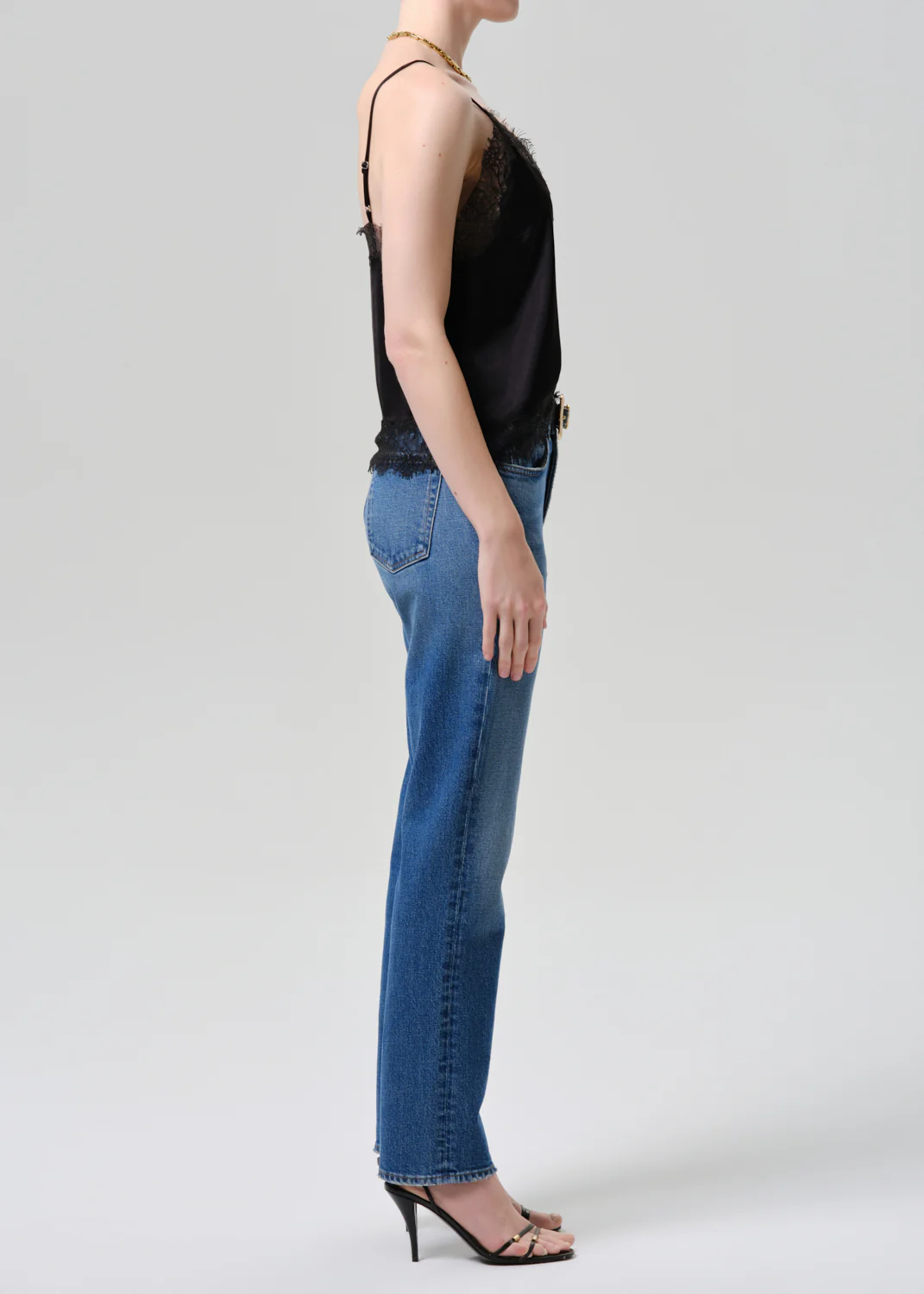 Savannah Cigarette Jean in Cruise - Image 3